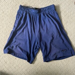 Nike Men's Blue Athletic Shorts